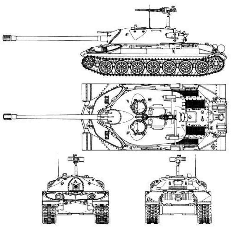 Советский левиафан. Тяжелый танк ИС-7.