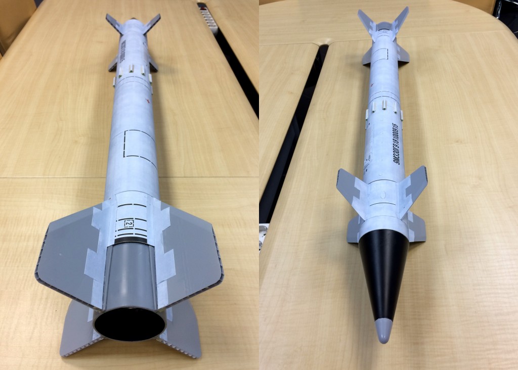Сборка действующей модели зенитной ракеты 9М330 (ЗРС ТОР-М1)