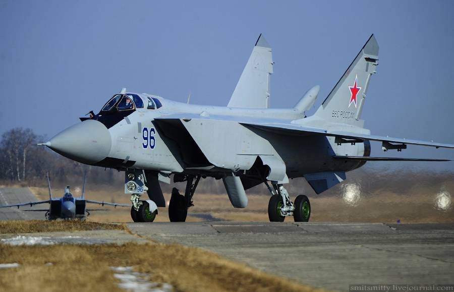 Новый полк МиГ-31 на Дальнем Востоке