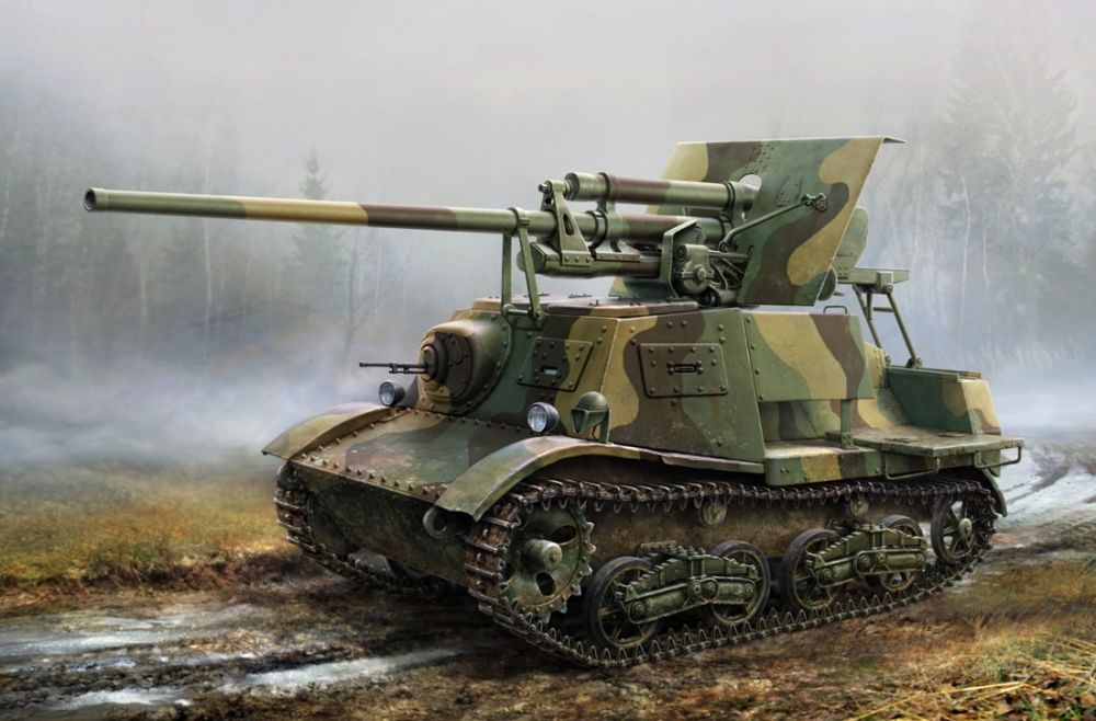 Пушка на "Комсомольце". Самоходная артиллерийская установка ЗиС-30