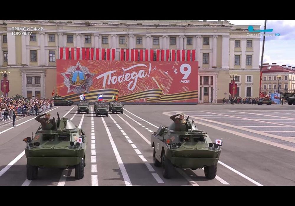 Фильм про Парад Победы в Санкт-Петербурге 2022