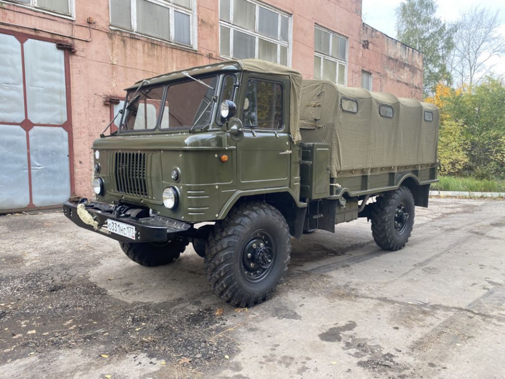 К прыжкам готов! Закончена реставрация ГАЗ-66Б
