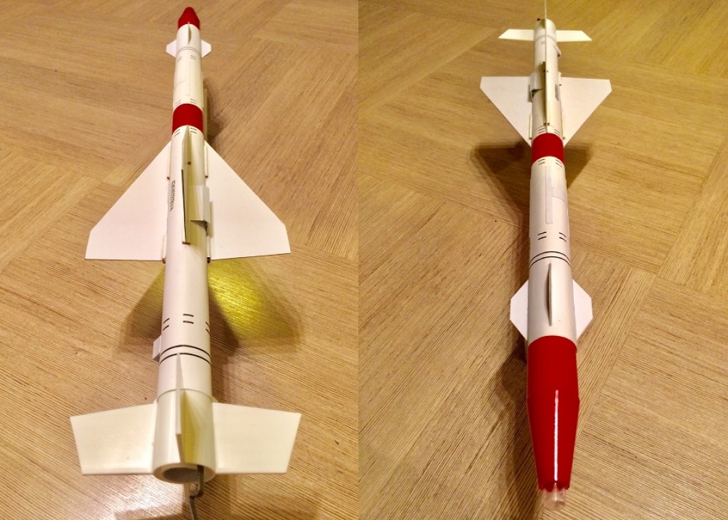 Сборка действующей модели авиационной ракеты Р-23 (К-23)