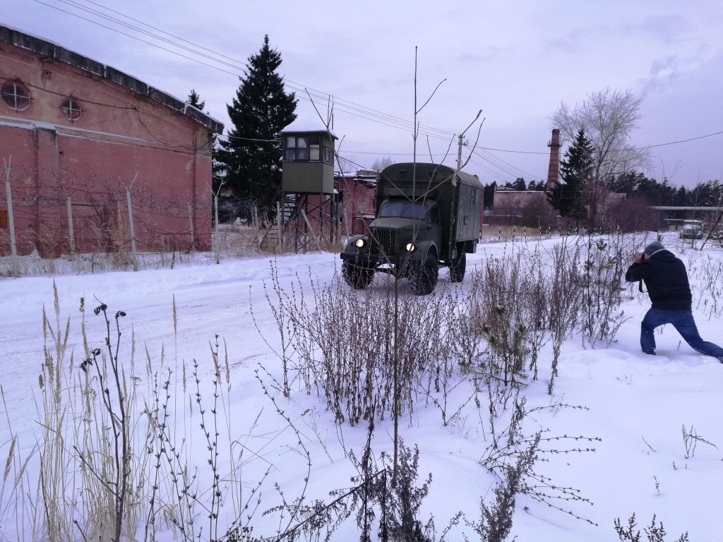 Отлично провели день выехав на фотосессию ГАЗ-63 Р-405