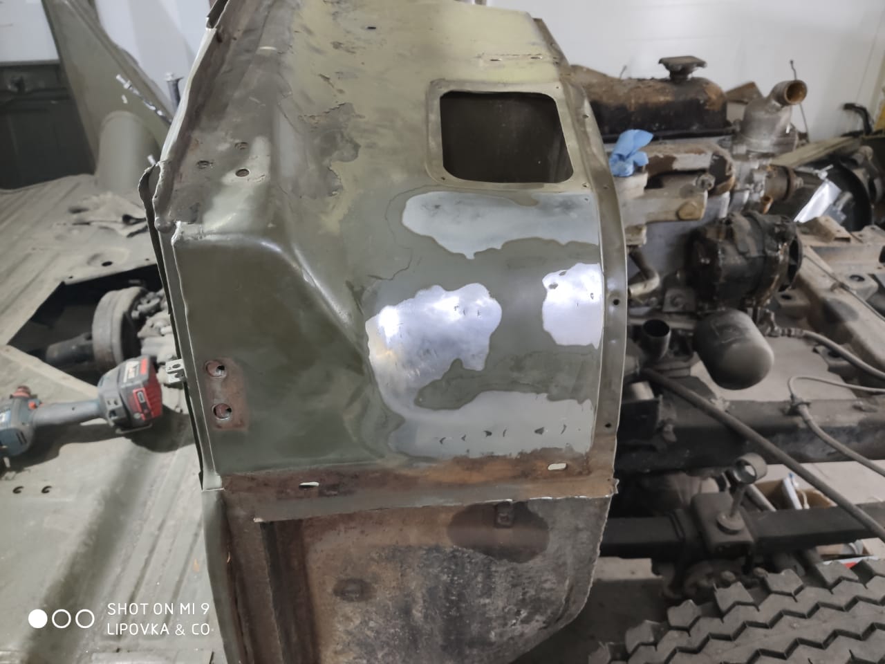 УАЗ-469 реставрация #1