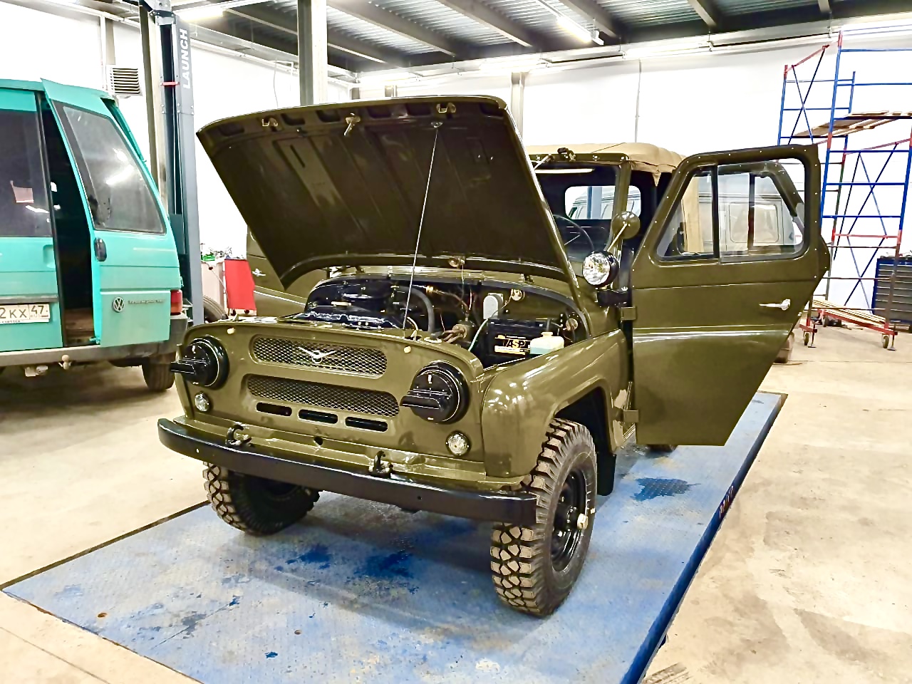 УАЗ-469 реставрация #21.